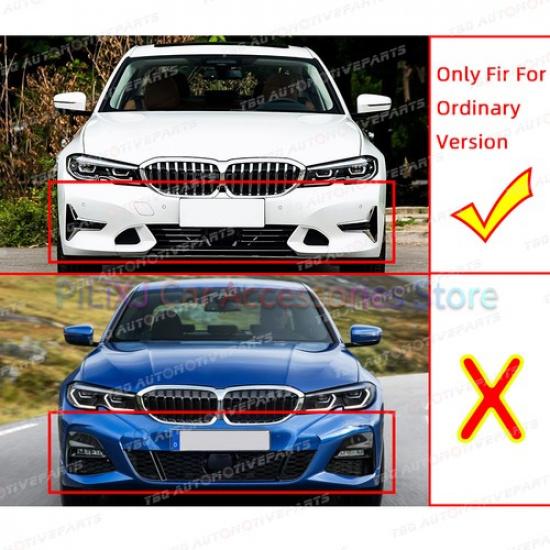Rear Bumper Tow Hook Cover for BMW 3 Series G20 Sedan G21 Wagon 2018 -