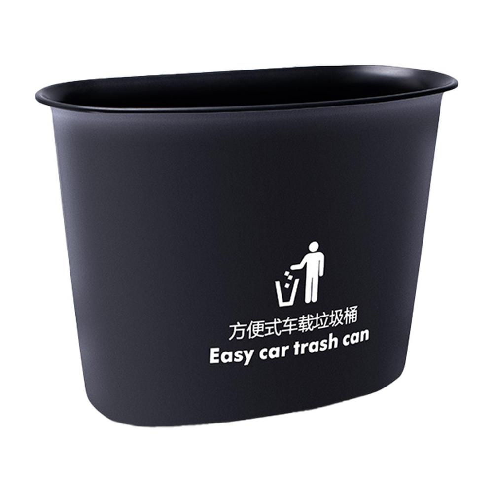 

Автомобильный мусорный бак Подвесной мусорный бак Органайзер для мусора в автомобиле Пылесборник Ящик для хранения Мусорный бак прессованного типа Аксессуары для салона автомобиля чёрный