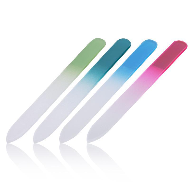 

Nail Art Glass File Strips - Individually Packaged Nail Shaping Tools Nail Glass File