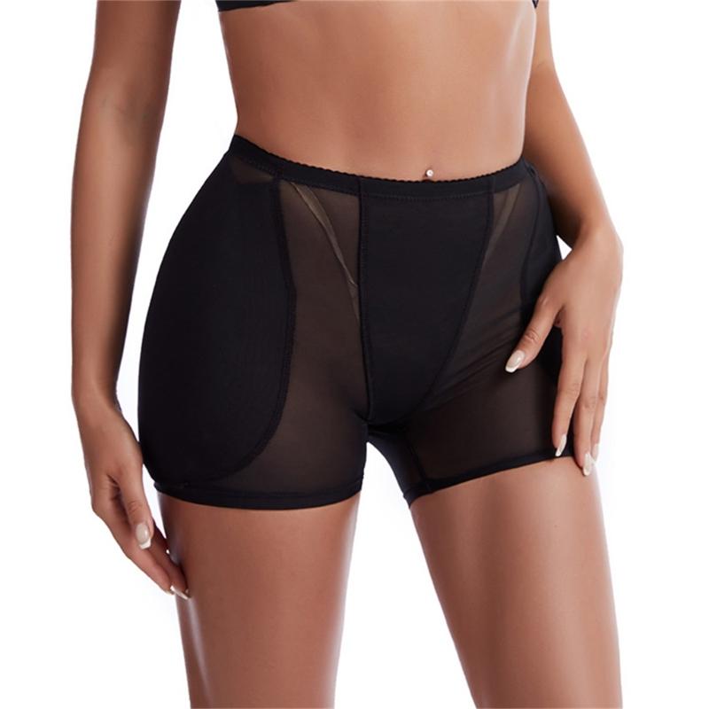 Padded Hip Enhancer for Women Shapewear Butt Lifter Underwear Push Up Panties High Waist Tummy Control Mesh Body Shaper