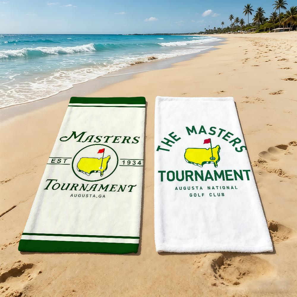 M-Masters Fashion Golf Towel For Outdoor Camping Beach Towel Super Absorbent Quick-Drying Summer Towel