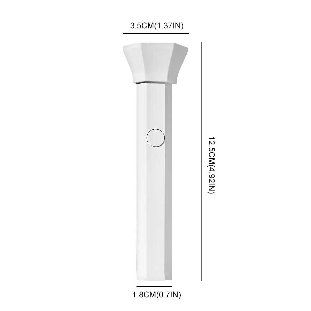 Lampada portatile per unghie, lampada UV LED per unghie, per la cura di tutti gli smalti in gel, ricaricabile tramite USB, macchina per manicure ad asciugatura rapida, strumenti per nail art