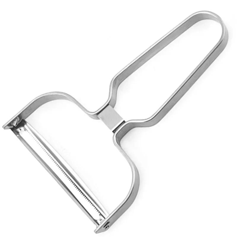 Schäler Gemüse Obst Edelstahl Kohl Reiben Salat Kartoffelschneider Küchenzubehör Kochutensilien Breite Öffnung