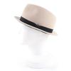 Excellent CHANEL Hat COCO Mark Button Fedora Hat Beige Felt Women M 13B Used