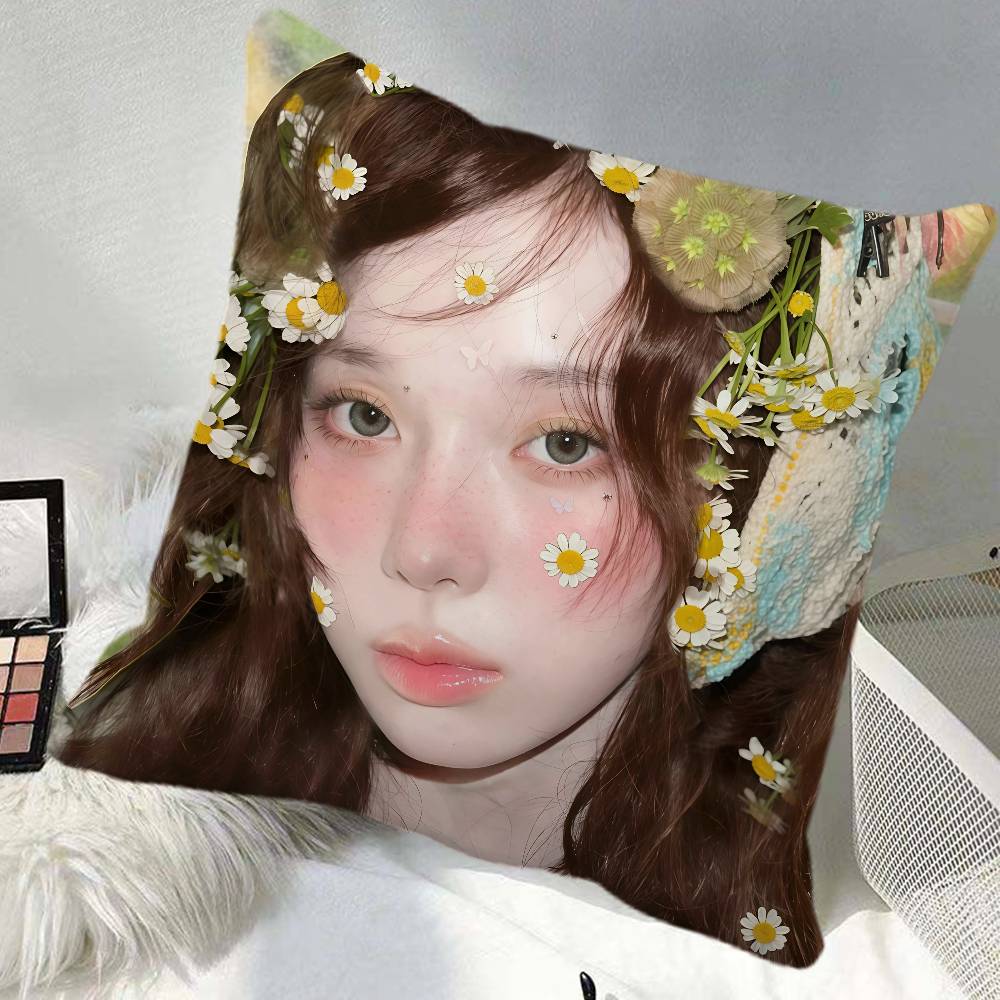 Giselle Pillow Case Square Pillow Bedroom Sofa Leisure Comfort Cushion Car Home Decoration