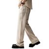 High-end Old Money Wind Tencel Linen Drape Casual Pants Men's Summer Thin Loose Straight Cool Business Trousers