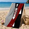 Fulham Crest Design Beach Towel Microfiber Beach Towel, Lightweight and Quick-Dry, for Summer Travel, Swimming Pool Fan Birthday Gift