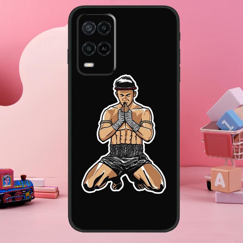 Muay Thai Fall für Oppo A74 A94 A54 A17 A57 A77 A76 A16 A96 A18 A60 A80 A40 A38 A58 a78 A98 A15 A5 Pro