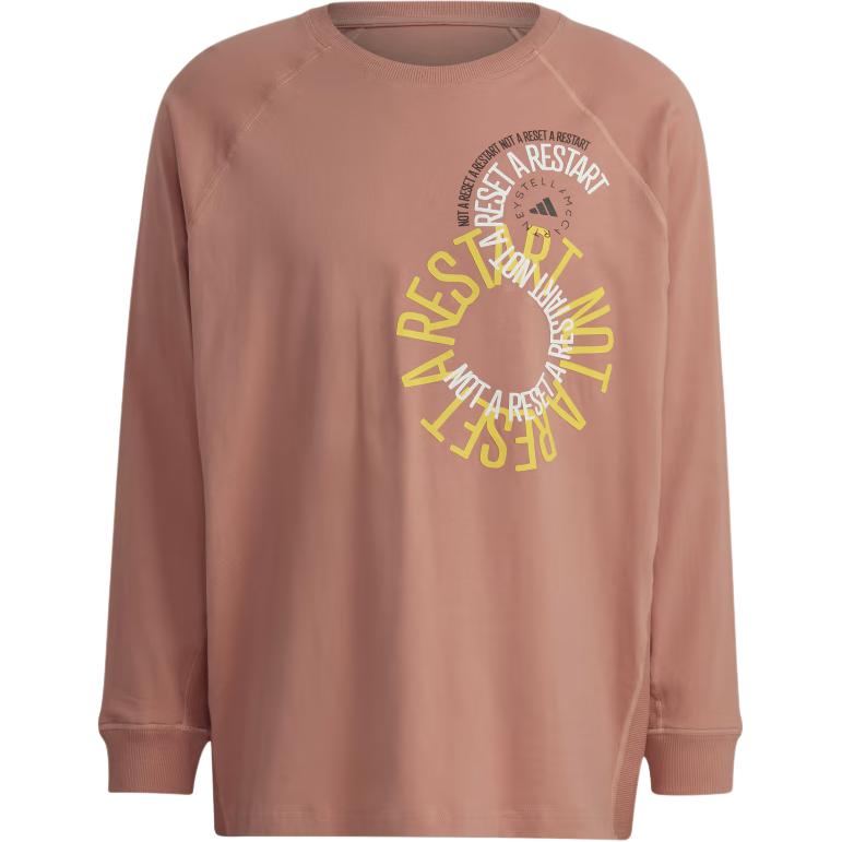 

Adidas Толстовка с круглым вырезом с принтом букв, топы унисекс, коричневый IB5895 3XS