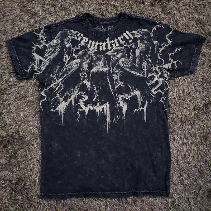 Camiseta Aflição Americana Lavada Nova Chegada Roupas Masculinas Camiseta Homem Camisetas Gráficas Homem Camiseta para Homens Ropa Hombre