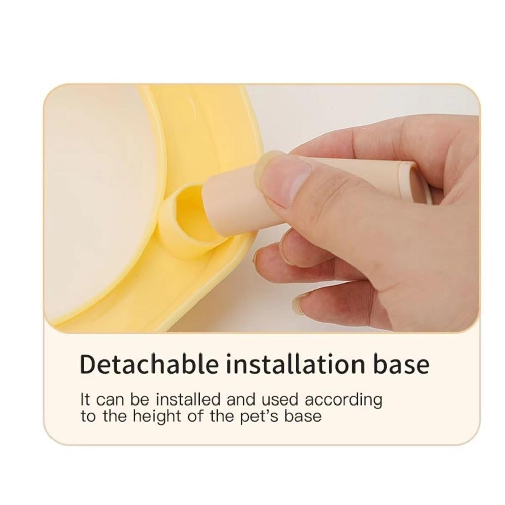 Colorful Pet Double Bowl Stainless Steel Water Bowl Fashion Dog Bowl  Pet Supplies