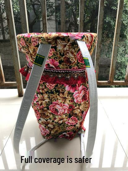 Бамбуковое плетение Детский рюкзак Большая корзина ручной работы