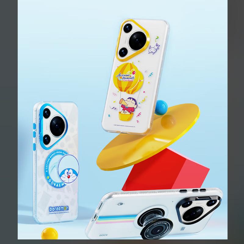 

ROCK Doraemon & Crayon Shin-chan Huawei Pura 70 Ultra Phone Case