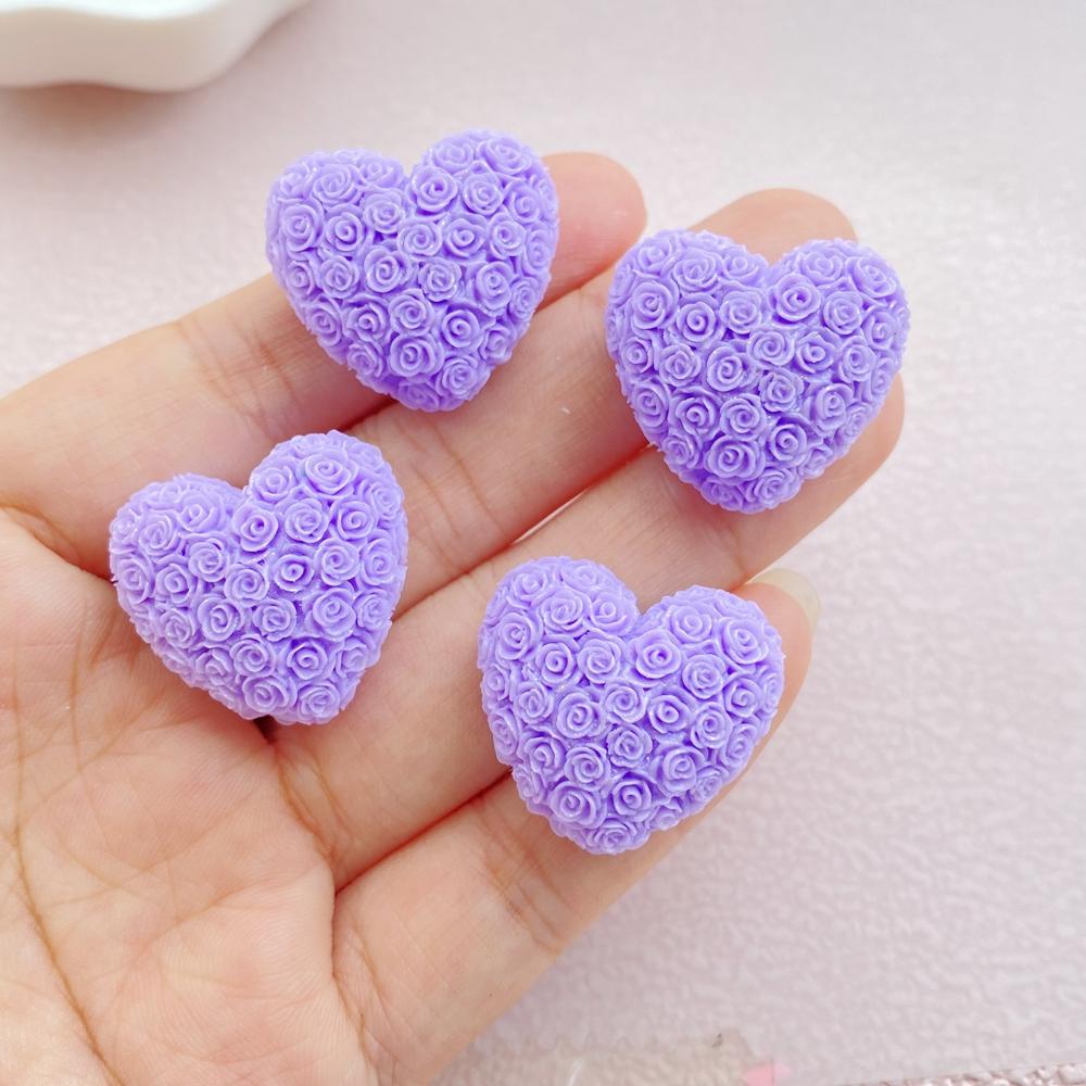 

Смола Красочная Мультяшная Роза любовь Плоская Камень 6ШТ DIY Рождественский Хэллоуин Декор Фигурки Аксессуары для Скрапбукинга