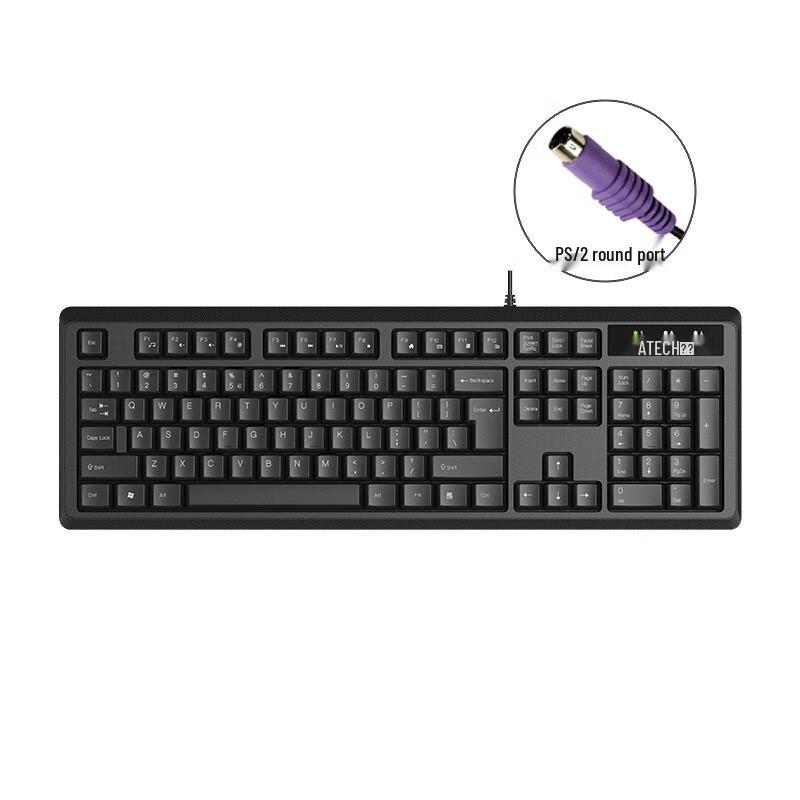 

A4Tech KR-92 Wired PS2 Office Keyboard