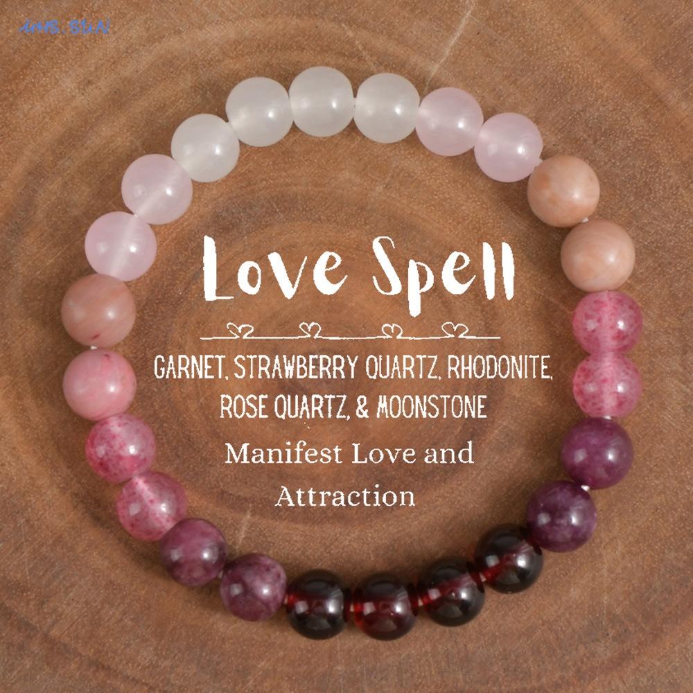 MHS.SUN Natural Stone Beads Bracelet For Women Men Amethysts Tiger Eye Empath Protection Bracelet Wealth Healing Energy Jewelry