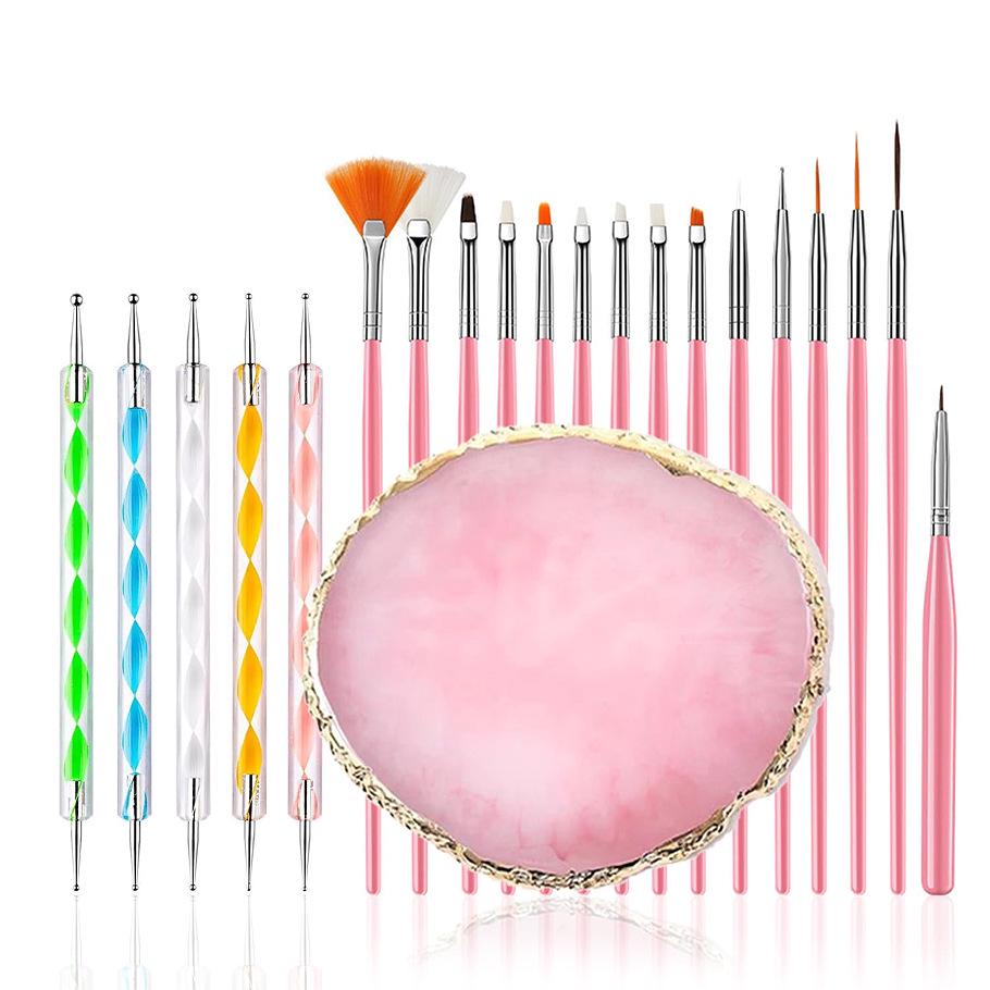 

Top-Selling Manicure Tool Set: Color Painting Pen, Dotting Tool, Nail File, Sanding Strip