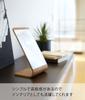 Yamazaki RIN Wooden Tabletop Mirror, Natural, Approx. W13 X D12 X H23.3cm (7363)