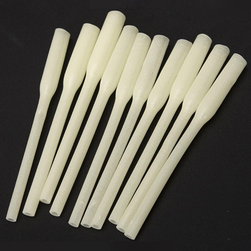 10pcs PVC Sleeve Hook Line Aligner Protector Sleeves Night Fishing Rig Tubing Fishing Accessories Fishing Glow Tube