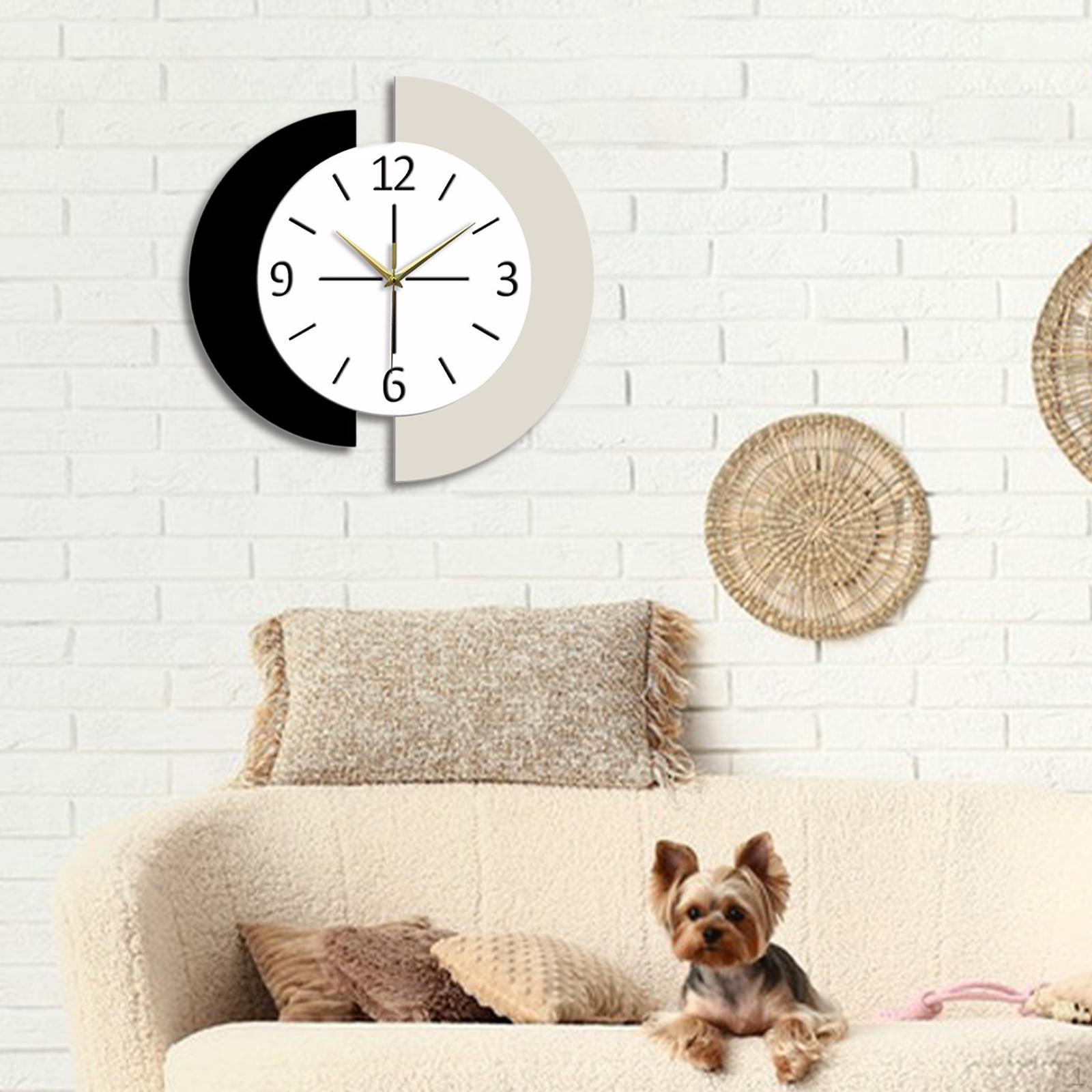 

Декоративные часы Акриловые настенные Минималистичные часы для офиса, спальни, гостиной 30CM