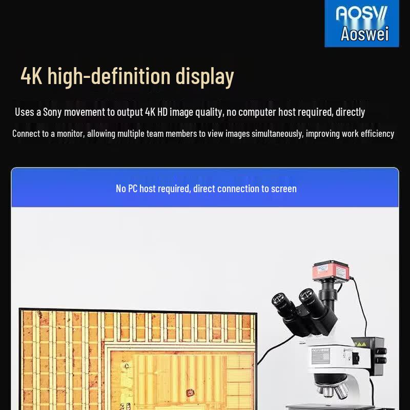 AOSVI HD Metallurgical Microscope