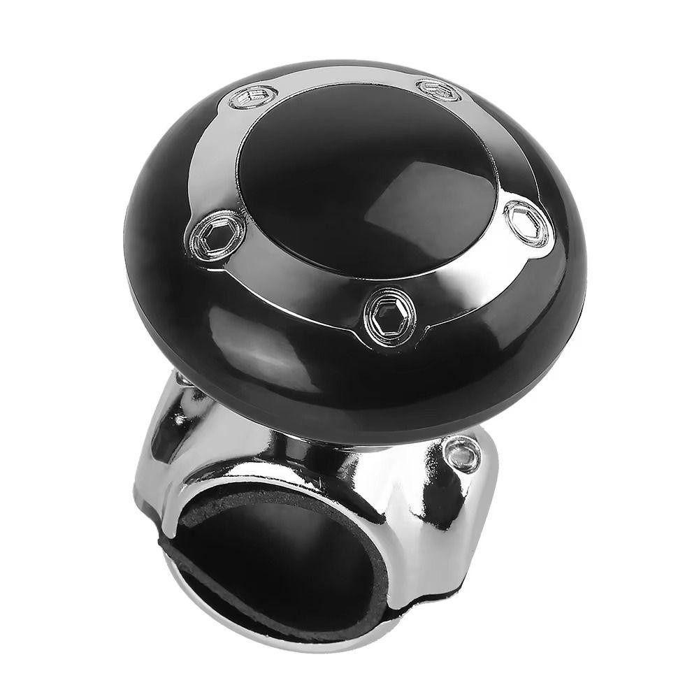 Universal Fit Car Steering Wheel Booster Ball Ball Grip Design Black Color Car Steering Wheel Adapter Spinner Knob