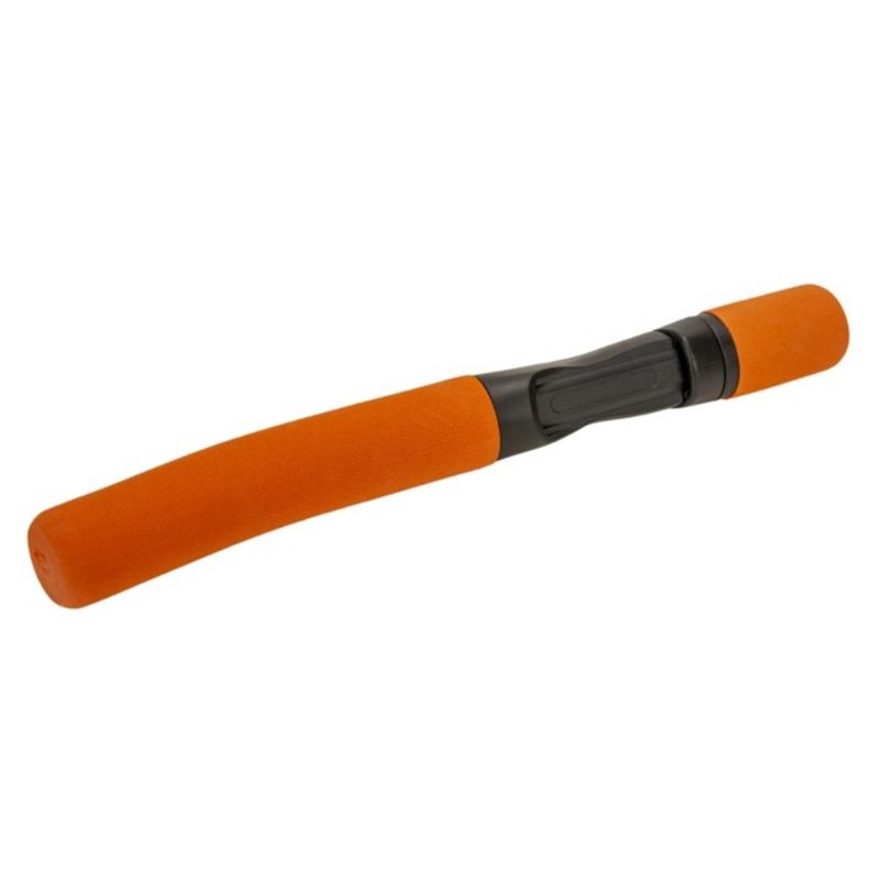Double Section Ice Fishing Rod High Strength Carbon Fiber Lightweight EVA Handle Stainless Guide For Freshwater Fishing