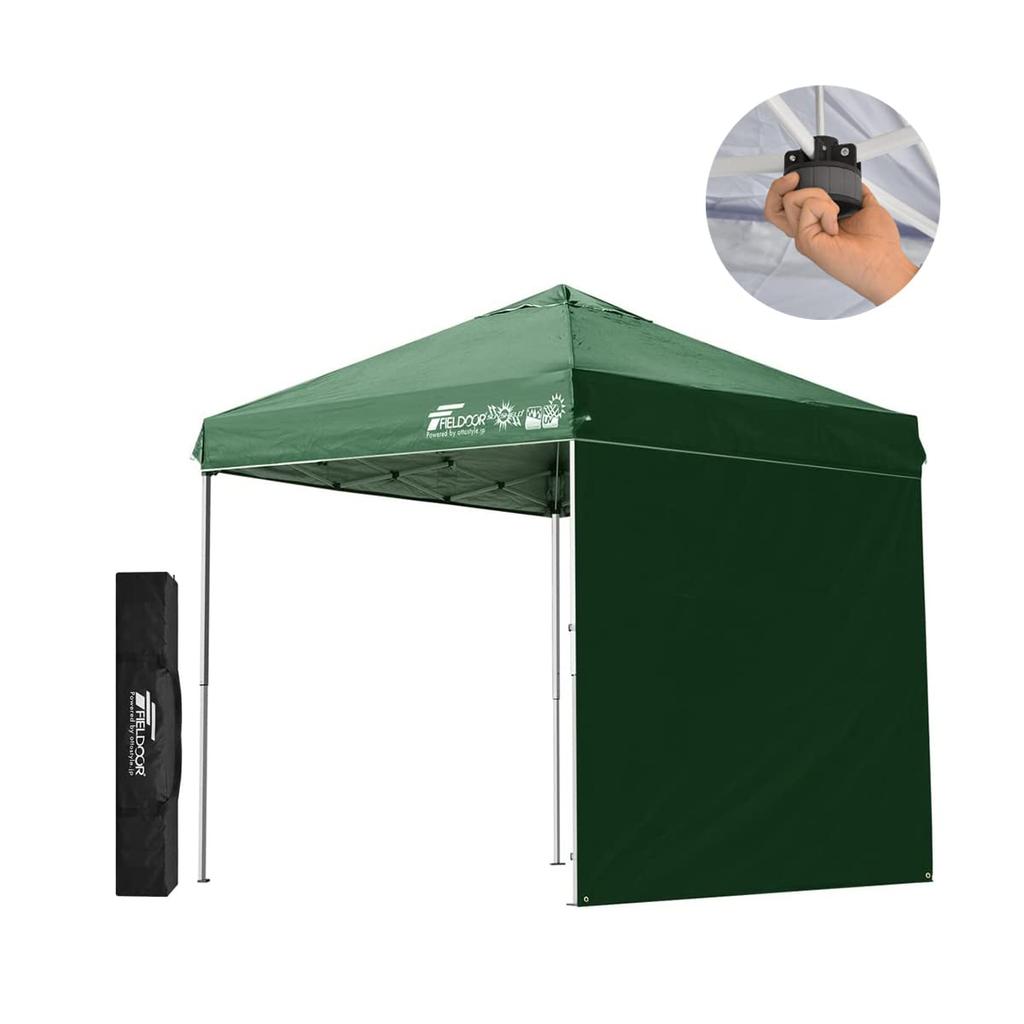 FIELDOOR Easy to x tarp tent Set of 1 side sheet G03 Easy to set up Speedy Lots of optional parts sold separately Highly water resistant Silver