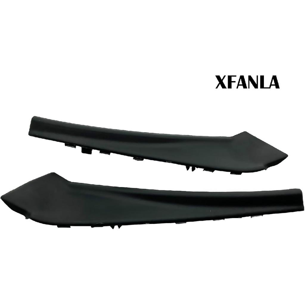 For Nissan Rogue 2014- Front LH and RH Cowl Extension Trim Windshield Wiper Cover Panel Fender 66895-4CL0A 66894-4CL0A, Black