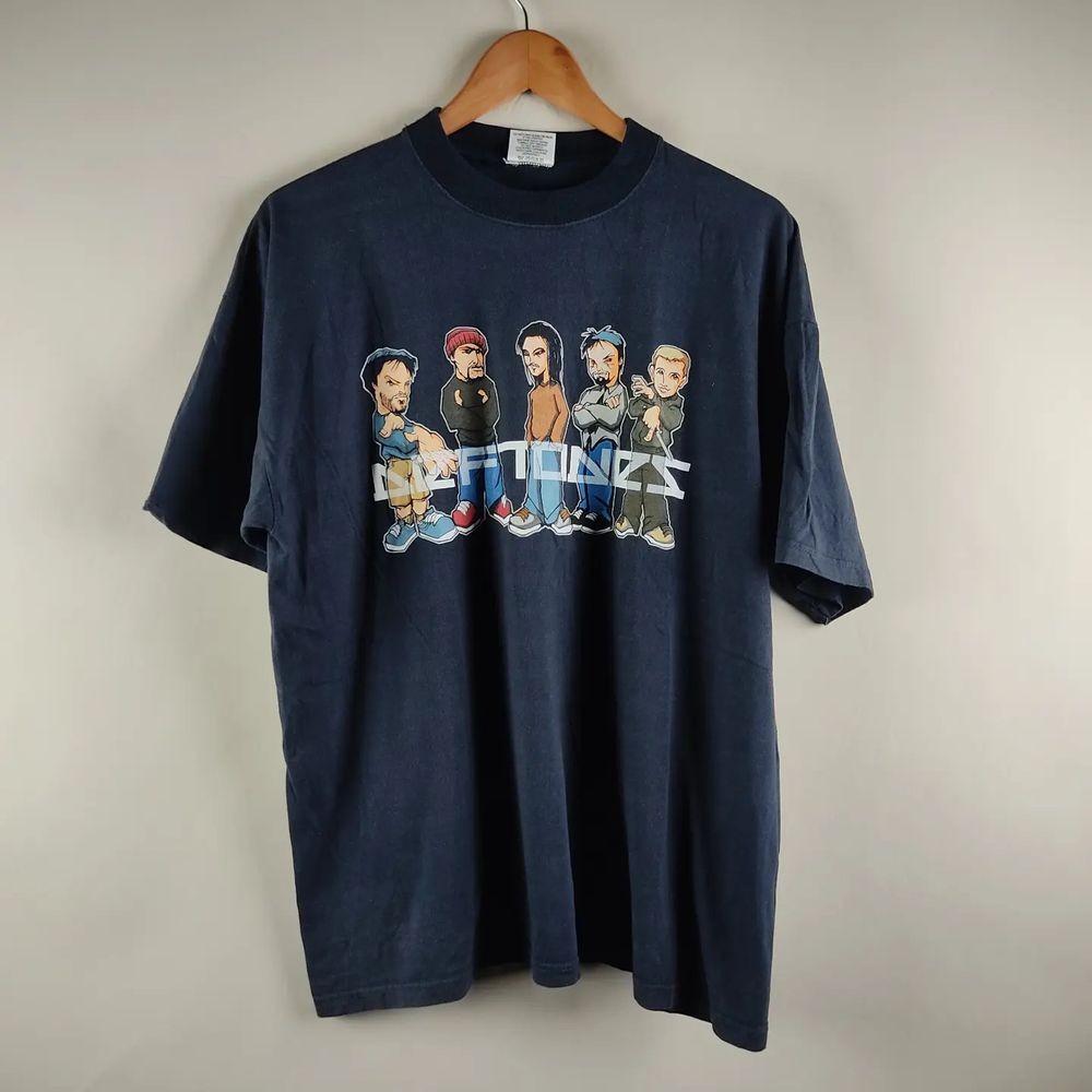 

2000 Deftones Cartoon Basic Black Short Sleeve T shirt Comic tee NH25320 Unisex T-Shirt S