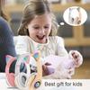 Glow Headset Wireless Earstud Gaming Supplies Fine Workmanship Multicolored Cute Looking Sweet Gift Noise Reduction