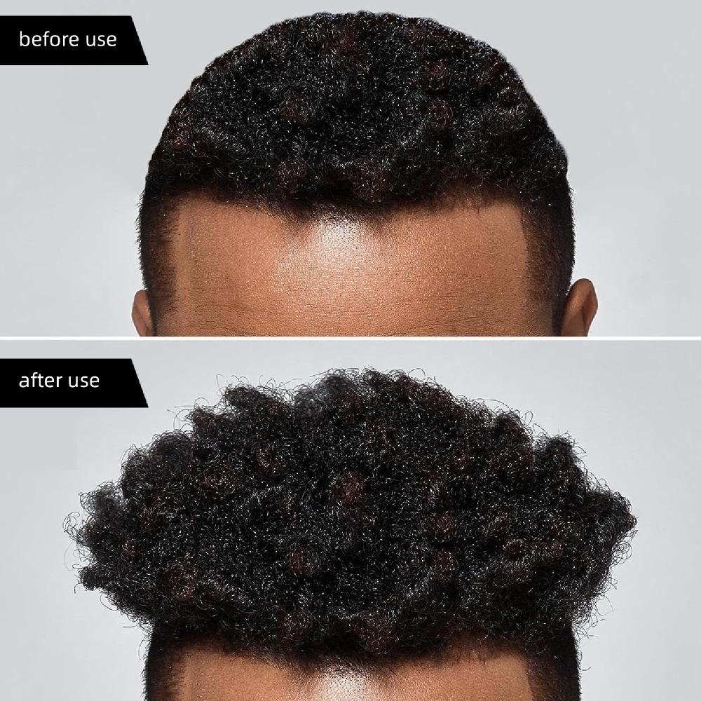 Large Dense Teeth Afro Twist Hair Brush Washable Rubber Curling Hair Brush  For Black Men