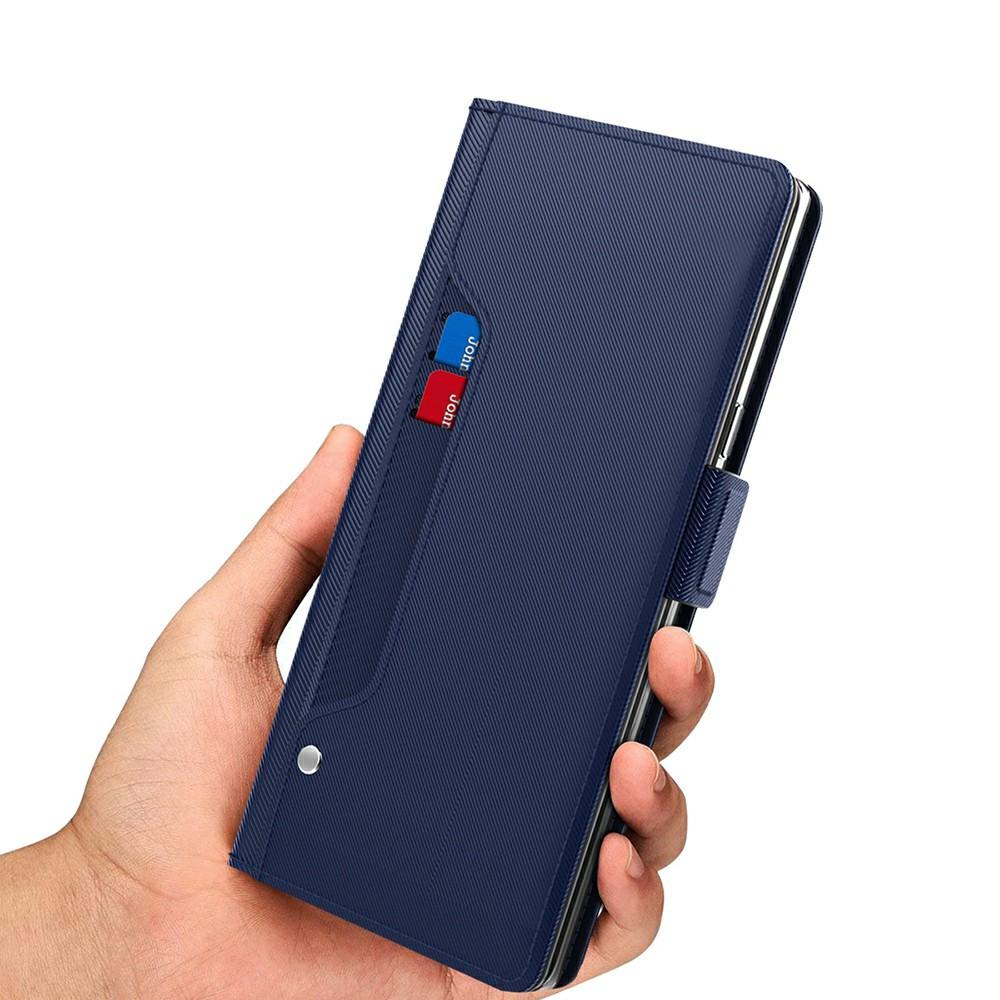 For Realme P3 Pro 5G Case Stand PU Leather Phone Cover Card Holder Mirror