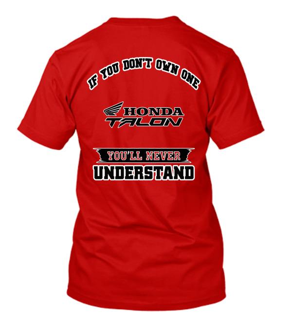

Honda Mens and Womens Tshirt Honda Talon Summer Motorcycle Tee Racing Shortsleeved Spring Cycling Offroad Versatile Top S