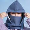 Outdoor-Radfahren, warme Maske, Ollie-Samt, winddichte Kopfbedeckung, Winter-Ski-Halsmanschette, winddichte Kappe im Zweierpack