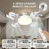 3/4 Köpfe Drohnen-Stil E27 Deckenventilatorleuchte 2-in-1 LED-Lampe Mit Fernbedienung 3 Farben Für Zuhause Restaurant