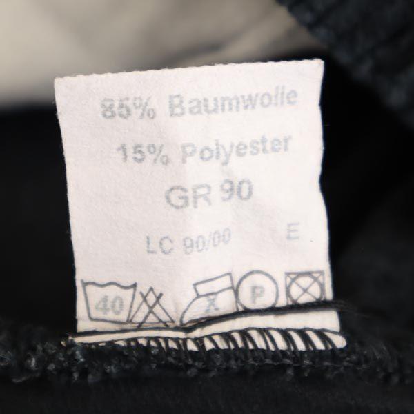 VINTAGE Black Corps Corduroy pants GR90 black Logger Pants Men's Used
