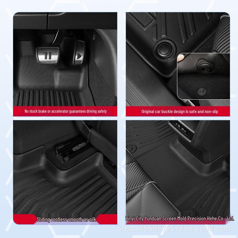 3D All-Weather TPE Floor Mats & Trunk Mat for HAVAL H6 4WD 2021-2024