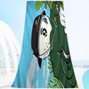 L-Leisure M-Malbones Golf Beach Towel Cartoon Cute Summer Kids Large Bath Pool Beach Towel Microfiber Absorbent For Swimming