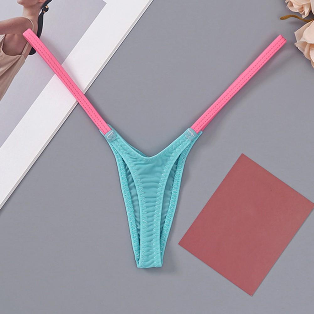 Stylish Womens TBack Underwear with Thin Straps and Low Waist Design