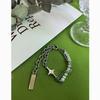 Starburst Adjustable Bracelet With Cat Eye Stone Beads For Street Fashion Men Women