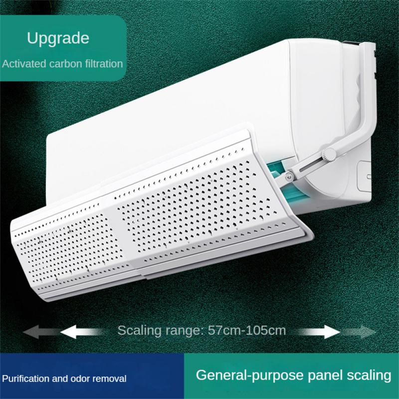 Confinement Cold Air Guide Windproof Wall-mounted Anti-direct Blowing Anti-condensate Water Universal Home Office Tools