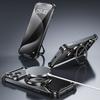 Magnetic Metal Bumper Cover for iPhone 17 Pro Max Magsafe 360° Rotatable Holder Frameless Shockproof Case for iPhone Air 17Pro