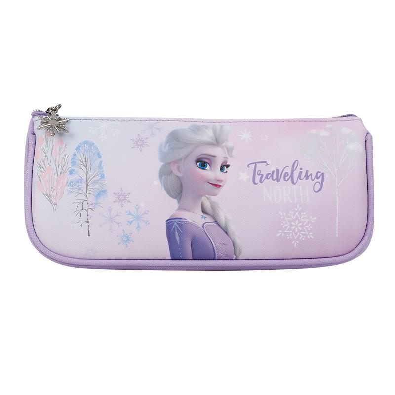 Frozen Princess Cartoon Pencil Case For Girls With Large Capacity And Backpack Storage