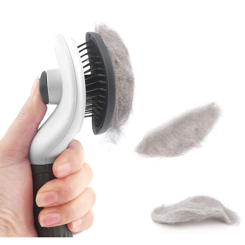 Self-Cleaning Comb for Dogs and Cats