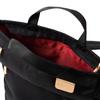 Heart Made Factory FY-0950 Tote Backpack, Unisex, A4 Size, Cordura Poly, Lisse Style Series (Black)