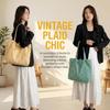Fresh Plaid Pattern Shoulder Bag Comfortable Lightweight Shopping Bag Casual Large Capacity Tote for Women Daily Use Accessory