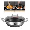 Stainless Steel Cooking Pot with Handles for Induction Cooktop