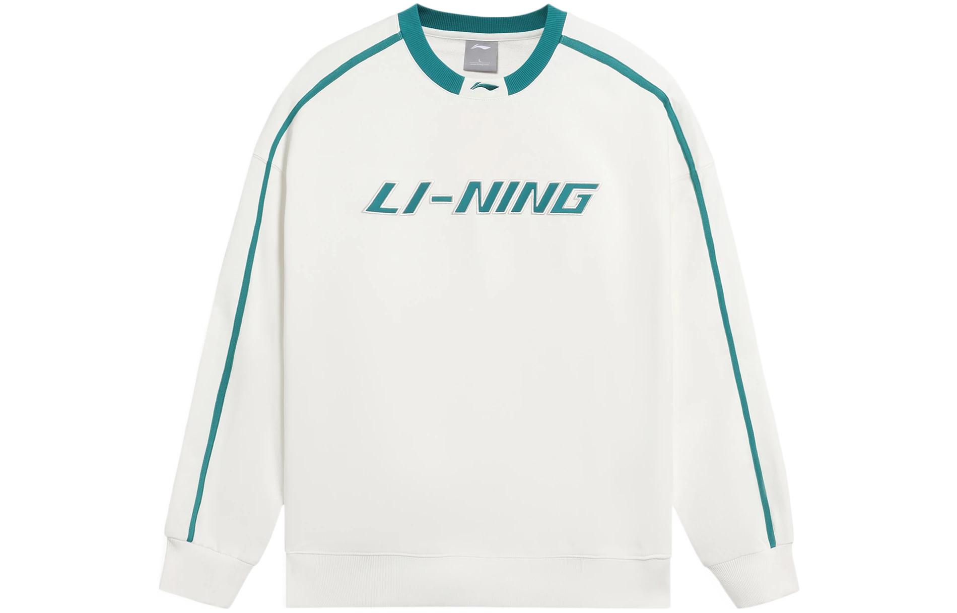 Li Ning Sports Fashion Collection Sweatshirt Unisex Ivory AWDRD50-6 XXXL
