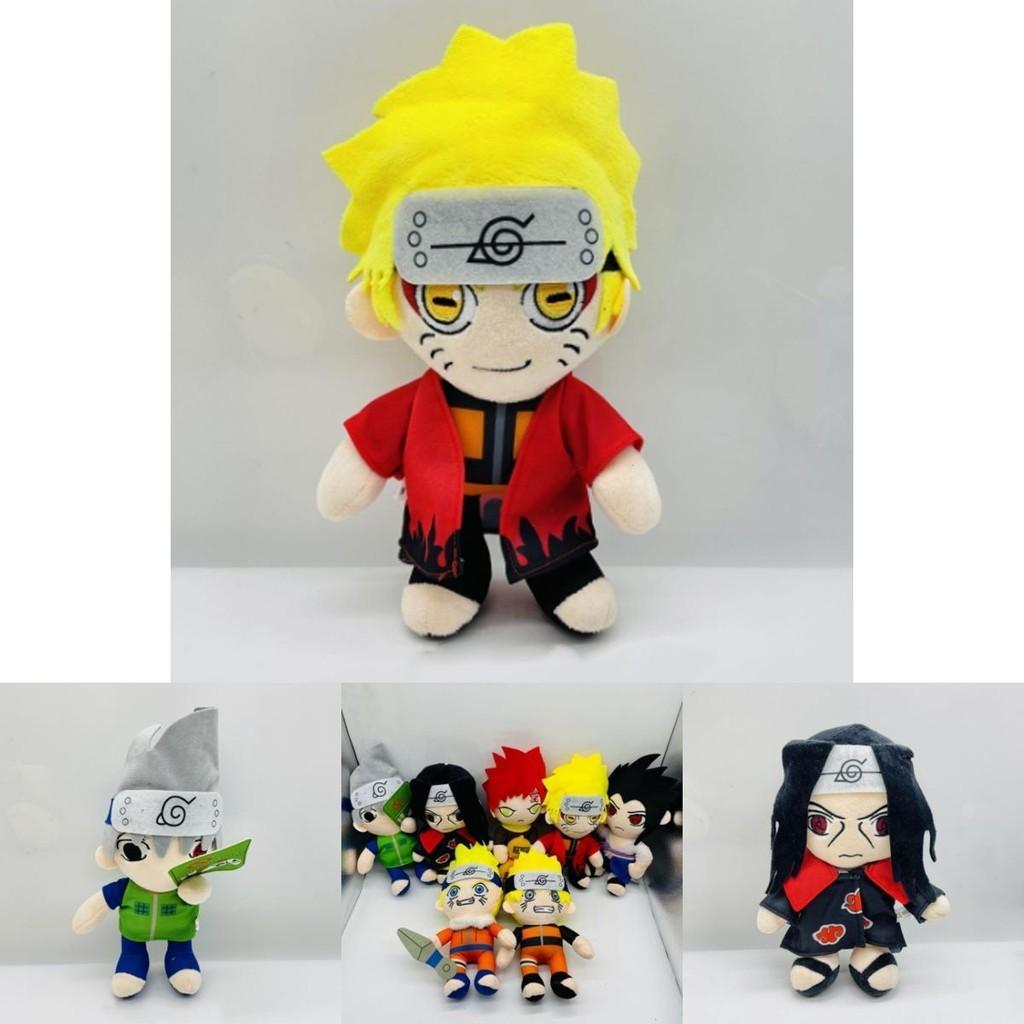 Cute Naruto Plush Stuffed Doll 11" Soft Toy For Kids Uzumaki Kakashi Uchiha Itachi Kurama Theme